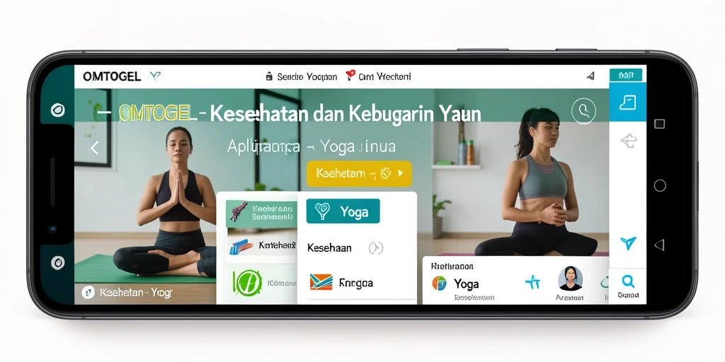 Antarmuka pengguna aplikasi OMTOGEL yang intuitif dan mudah digunakan.